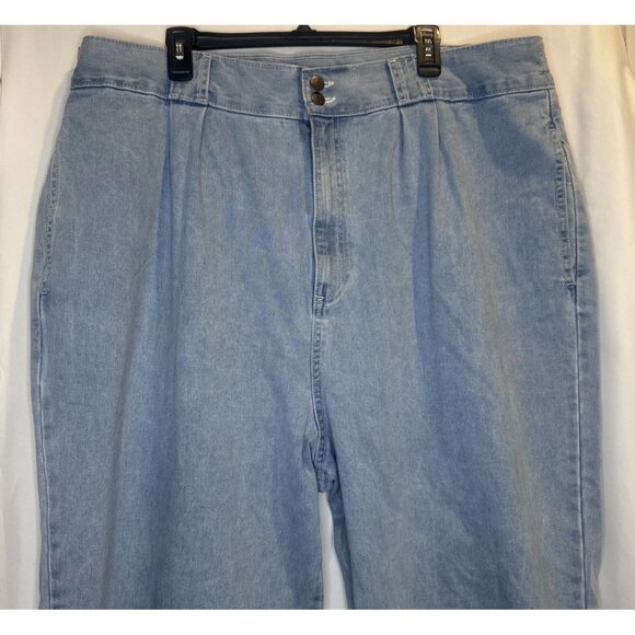 Lucy & Yak Womens Light Wash Blue Sun Moon Star Embroidered High Waist Jeans 44R - Picture 2 of 13